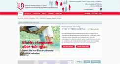 Desktop Screenshot of hochdruckliga.de